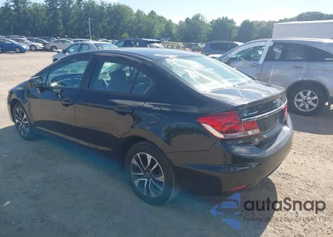 2014 Honda Civic Ex z USA, uszkodzony, nr VIN 19XFB2F89EE237761